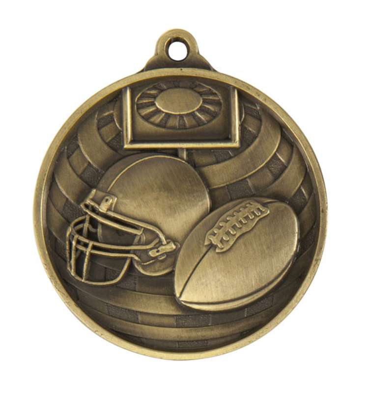 Global Medal-Grid Iron Football