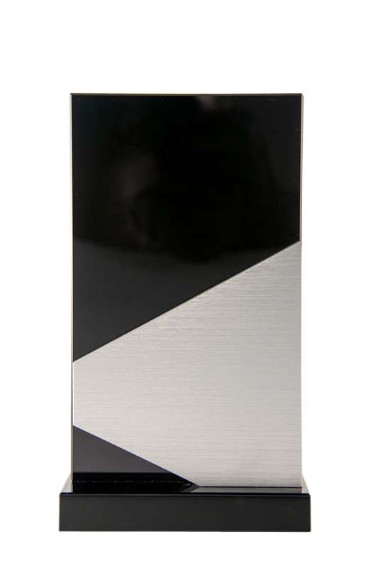 Schwarz/Silber-Kristall