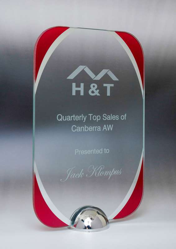 Millenium Glas – gebogenes Rechteck