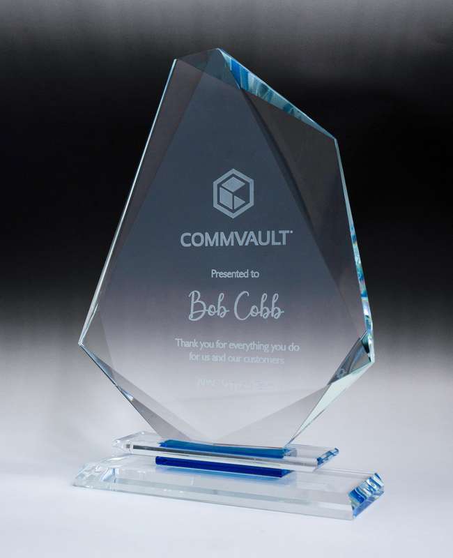 Aquamarin Glas-Segel