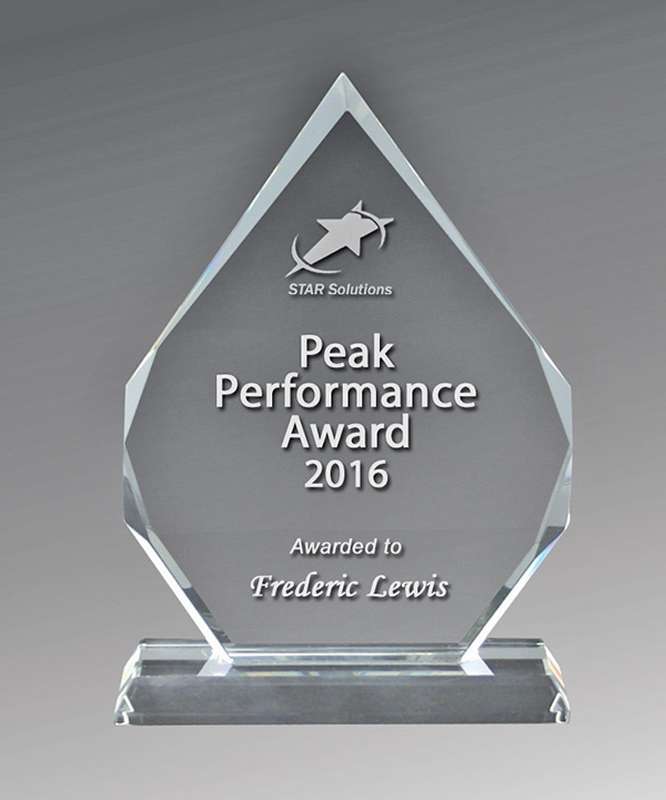 Optischer Kristall – Pfeilspitze