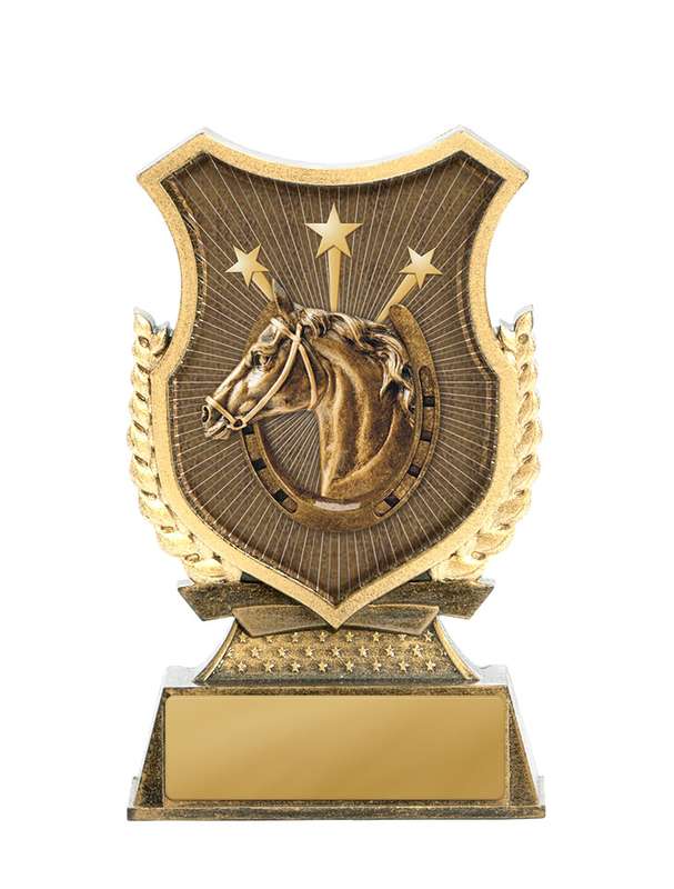 Schildständer-Pferde