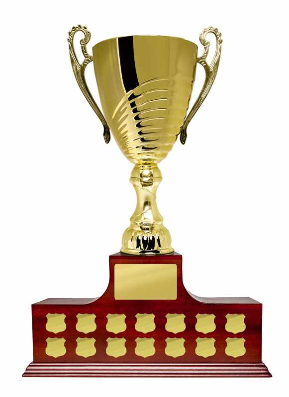 Pokal auf Perpetual Base