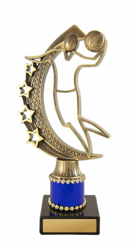 M.Basketball Abb. auf Säule