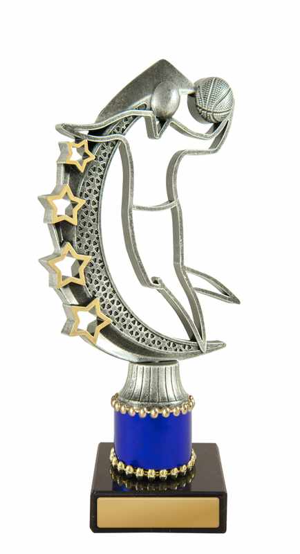 M.Basketball Abb. auf Säule