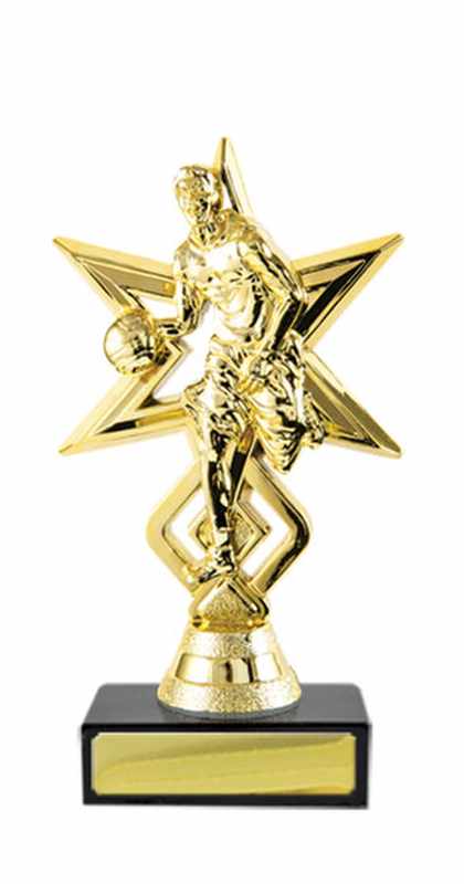 Basketball M. Abb. auf Säule