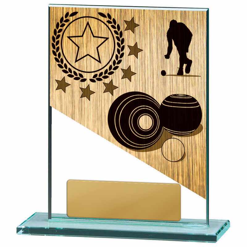 Rasenschalen-Thema auf Glas