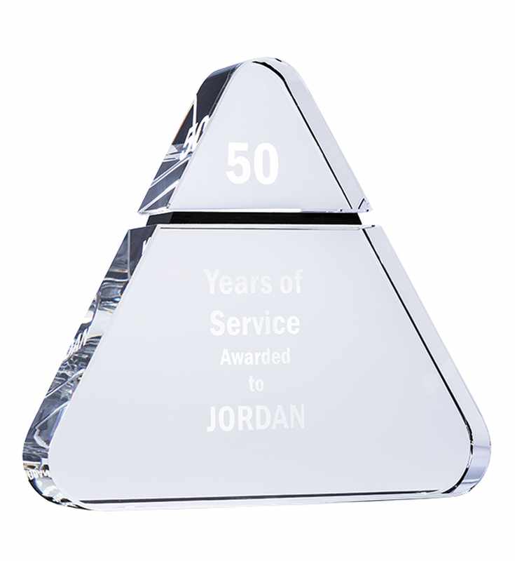 Schwarzes Mondstein-Dreieck