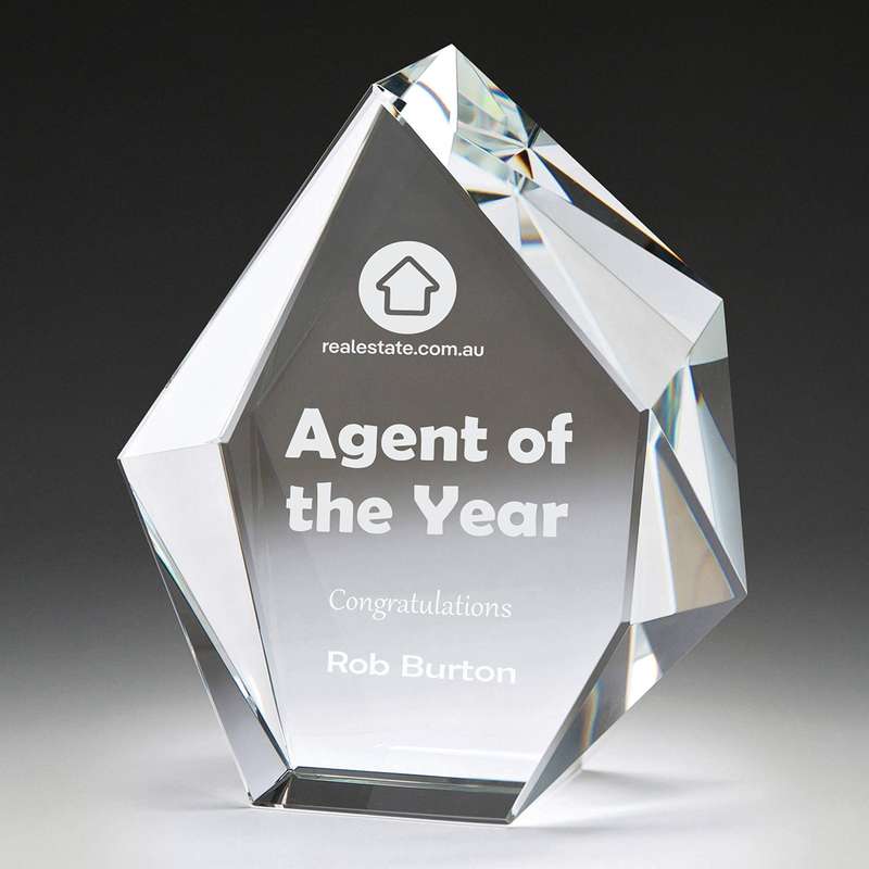 Optischer Gletscherkristall