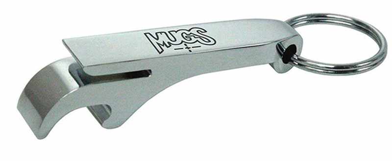Schlüsselanhänger/Flaschenöffner aus Metall