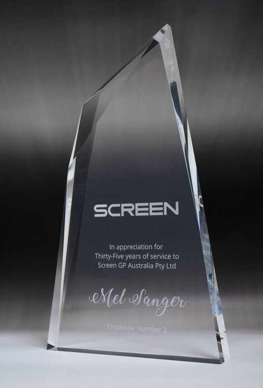 Arktischer Acrylgipfel