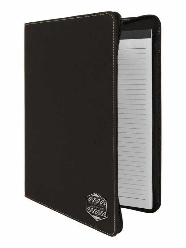 Laserbare Mappe mit Reissverschluss