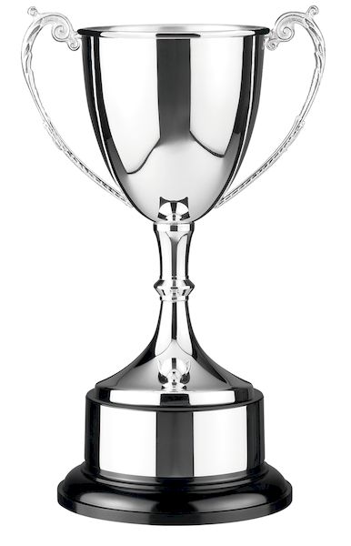 Versilberter Becher auf Bakelitbasis, optionaler TB65-Kragen