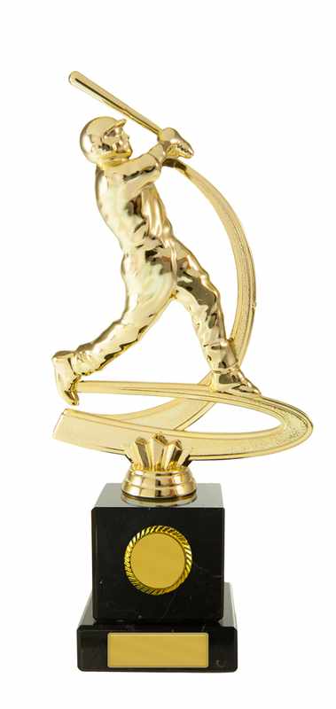 Baseballfigur Männchen auf Säule