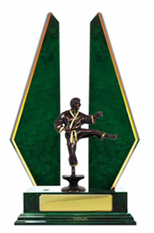 Holzaufbau-Kampfkunst