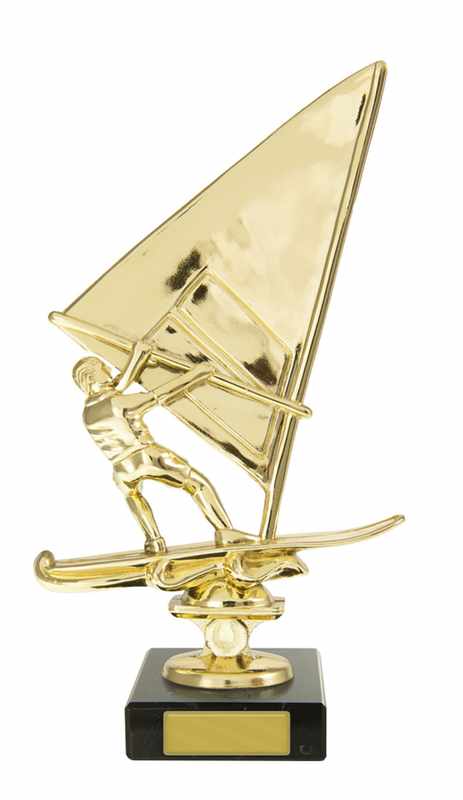 Windsurfer an der Basis