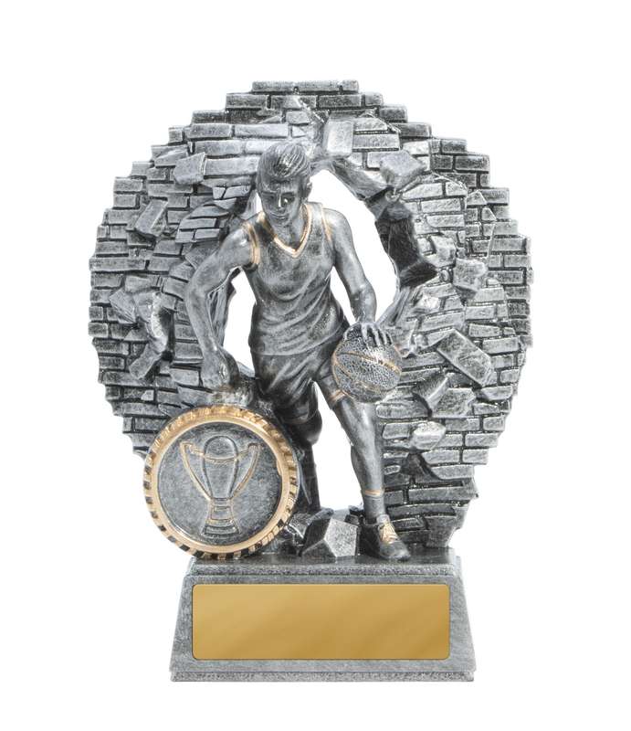 Barrieren abbauen – Basketball-Frau