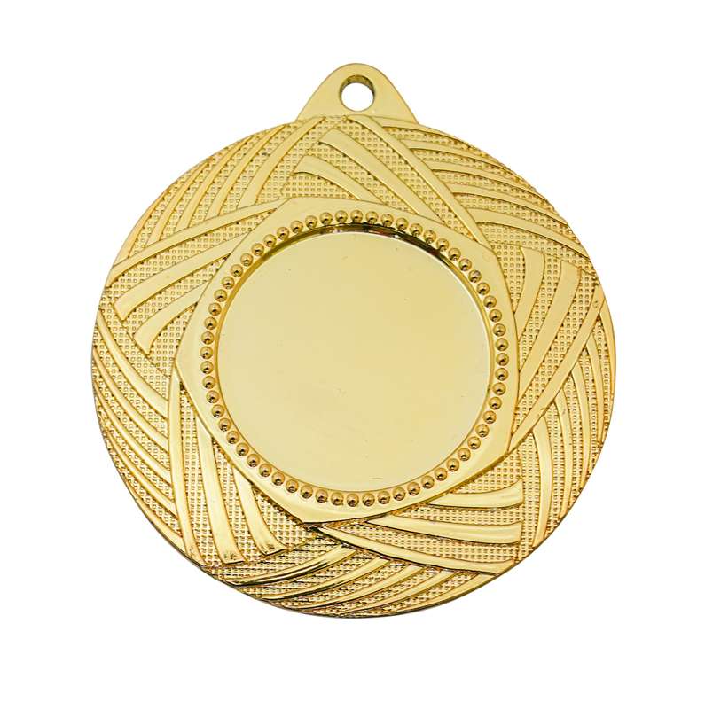 Allgemeine 25-mm-Medaille in der Mitte