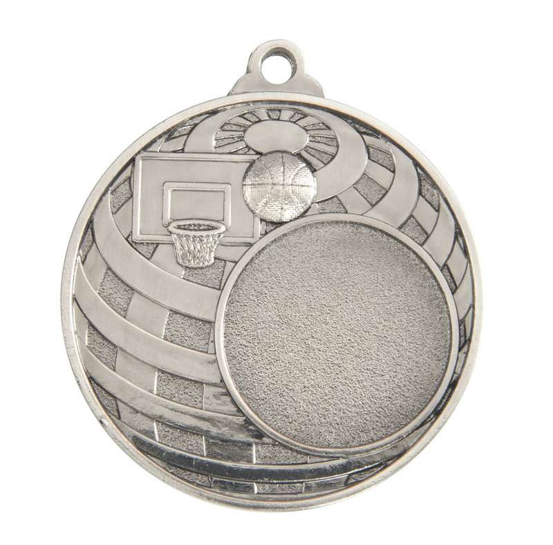 Globale Medaille – Basketball + 25-mm-Einsatz