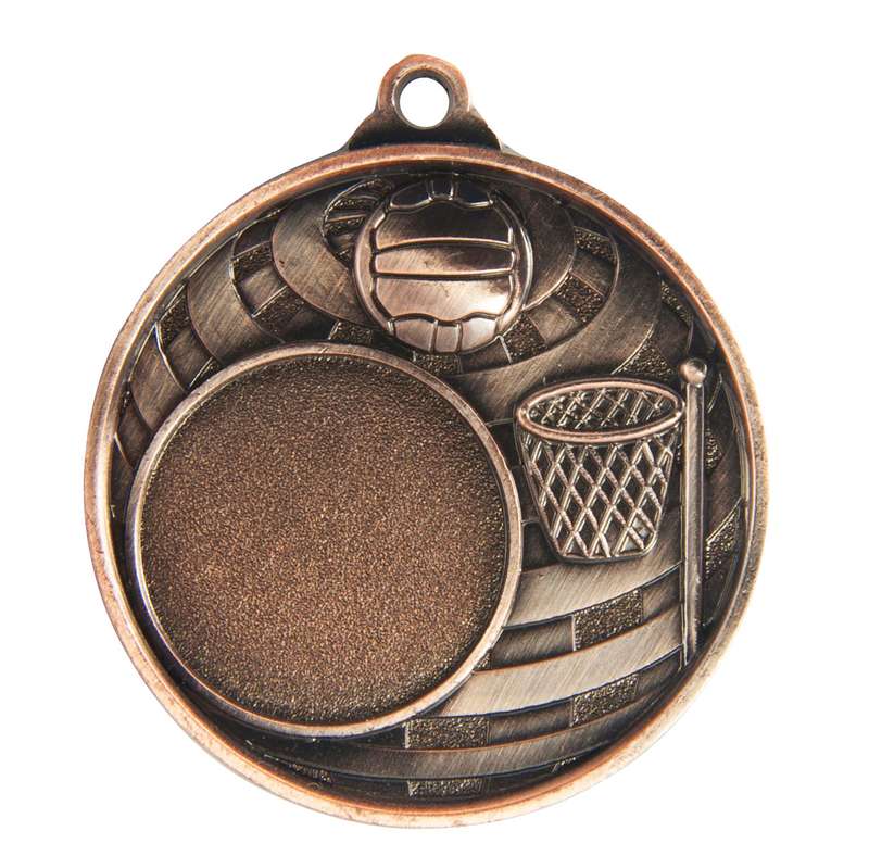 Global Medal – Korbball + 25-mm-Einsatz