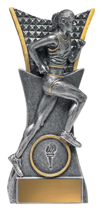 Weibliche Vorhut verfolgen