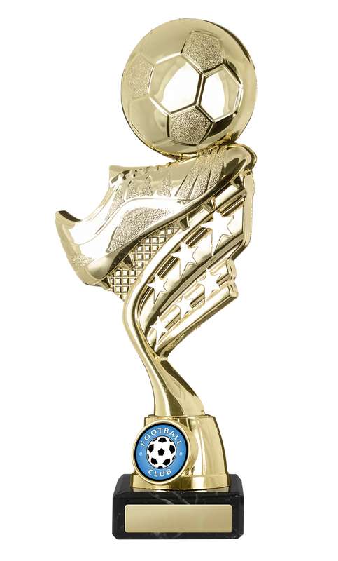 Fußball-Figur auf Sockel