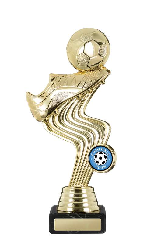 Fußball-Figur auf Sockel