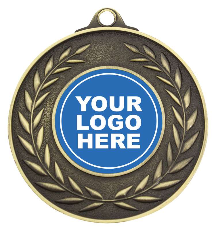 Klassischer Kranz in Antikgold