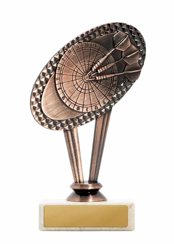 Metall-Darts-Thema auf der Basis