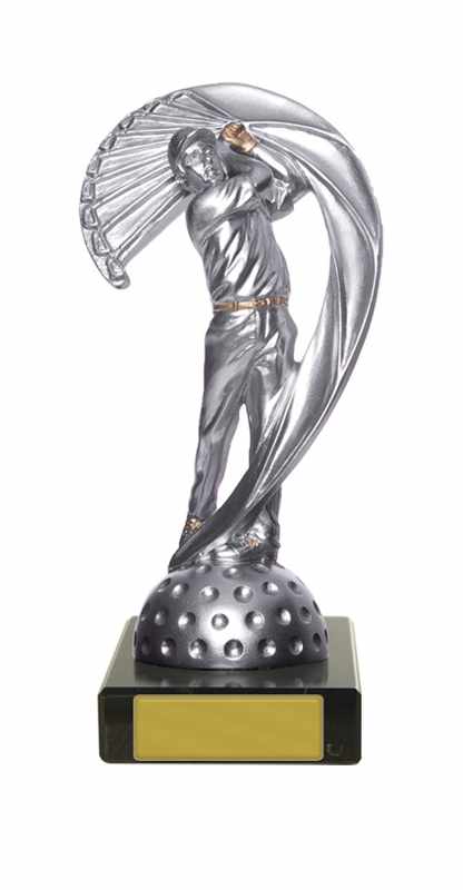 Golf-Figur auf Sockel