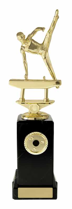 Fitnessstudio Männlich auf Säule