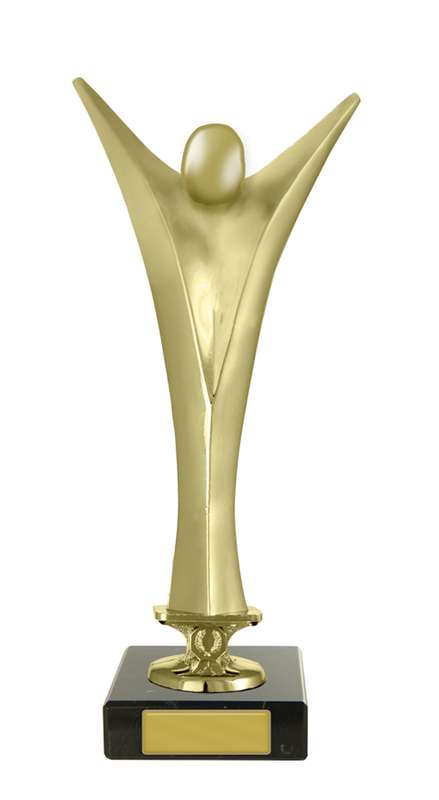 Victory-Figur auf Sockel