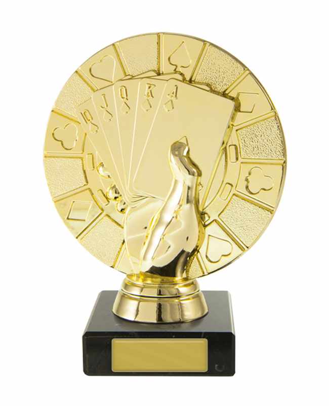 Pokerhand auf der Basis