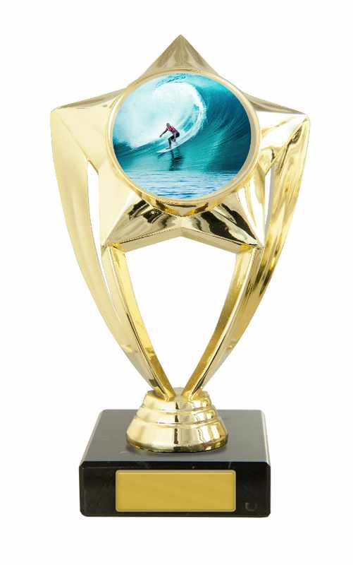 Plastik-Surf-Thema auf der Basis