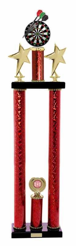 Ansammlung von Dartschläuchen