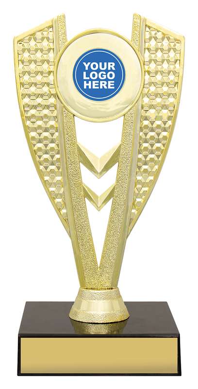 Hochglanzschwarze Säule