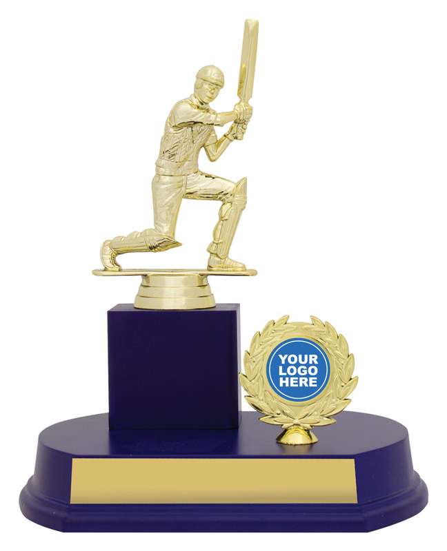 Versetzte Spalte – Blau